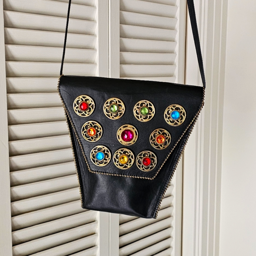 Nina Arjani gemstone vintage bag
